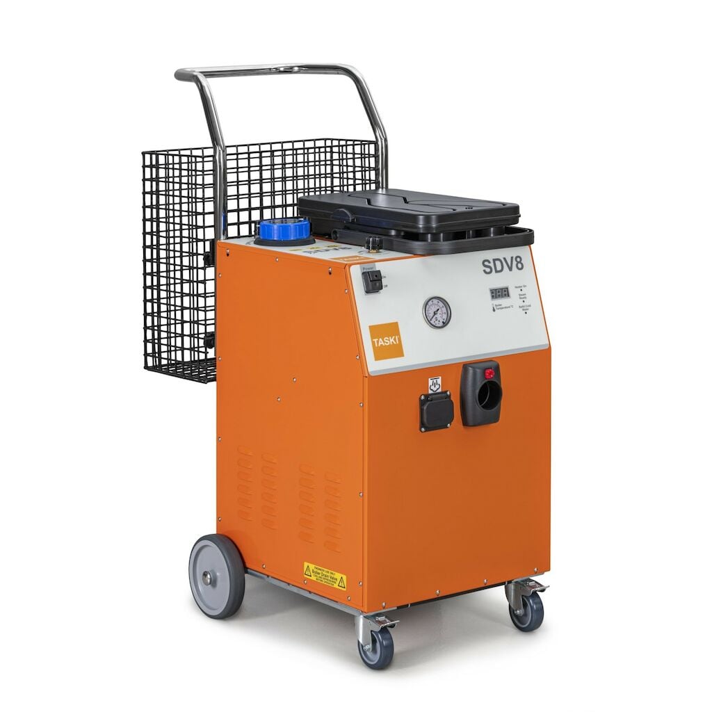 TASKI Steam SDV8 1x1pc - Steam SDV8 - steam, detergent & vacuum continuous 8 Bar