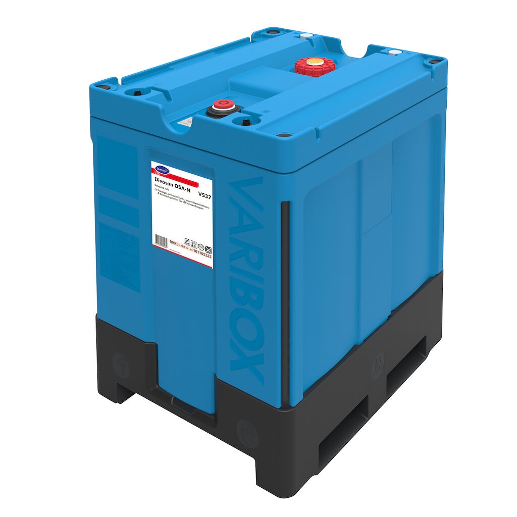 Divosan OSA-N VS37 1x900L - Phosphate free acidic detergent disinfectant/ terminal disinfectant for CIP applications