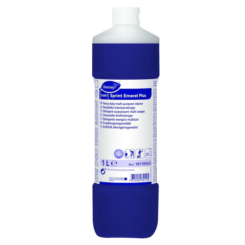 TASKI Sprint Emerel Plus 6x1L - Heavy-duty multi purpose cleaner