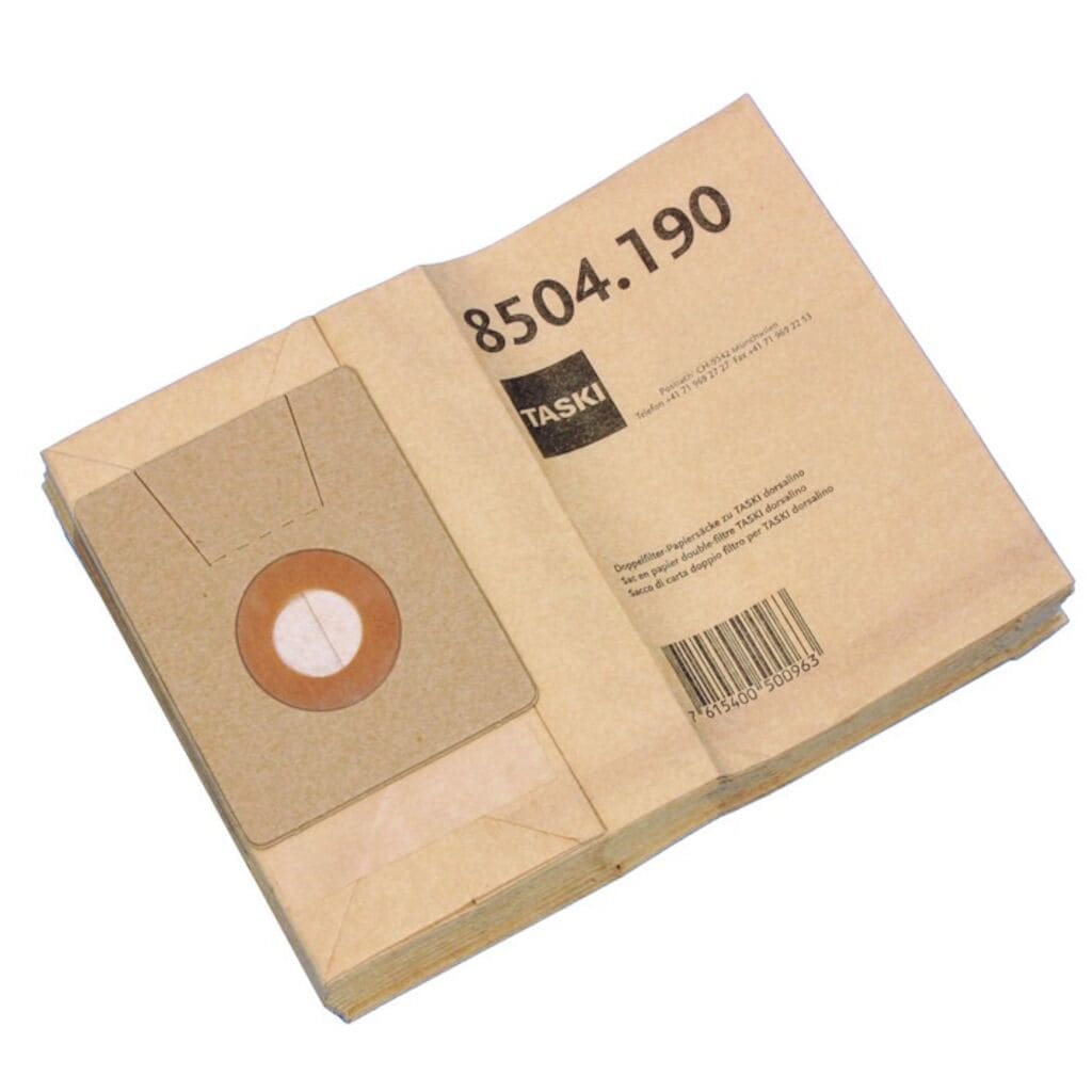 TASKI Paper Bag 1x10pc - for TASKI Dorsalino