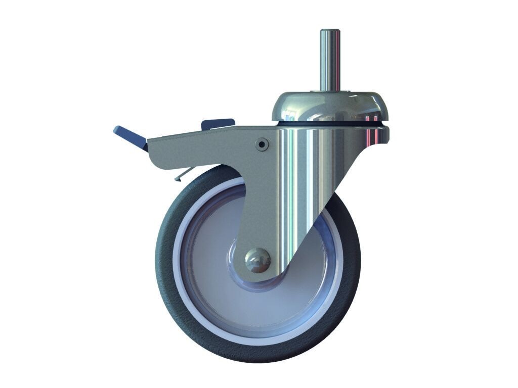 60927-98 Wheel with stopper 1x1pc