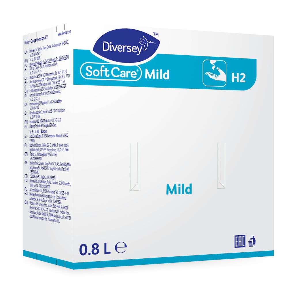 Soft Care Mild H2 6x0.8L - Mild handwash