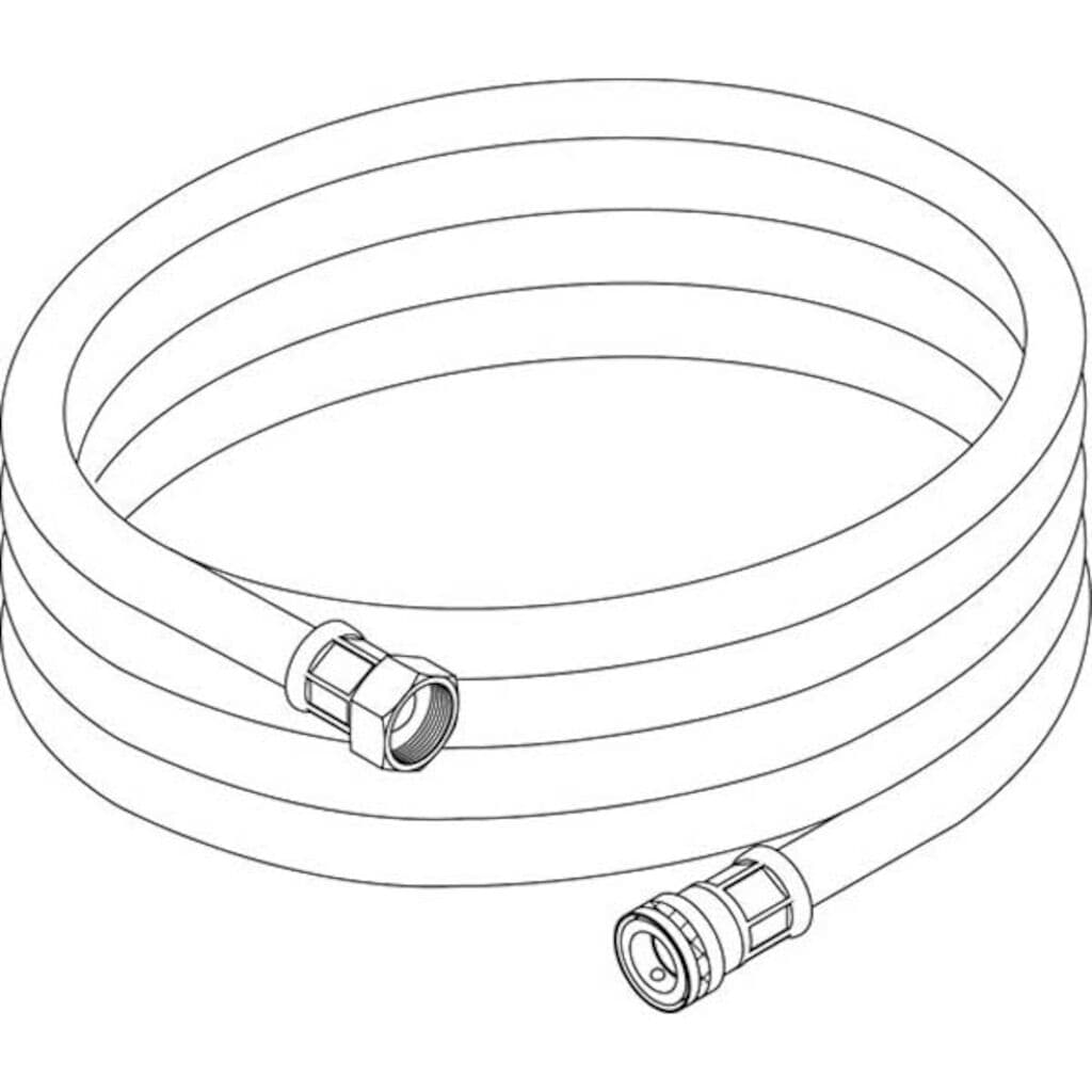 Hose Blue 20m + Quick Coupler 1x1pc - Blue