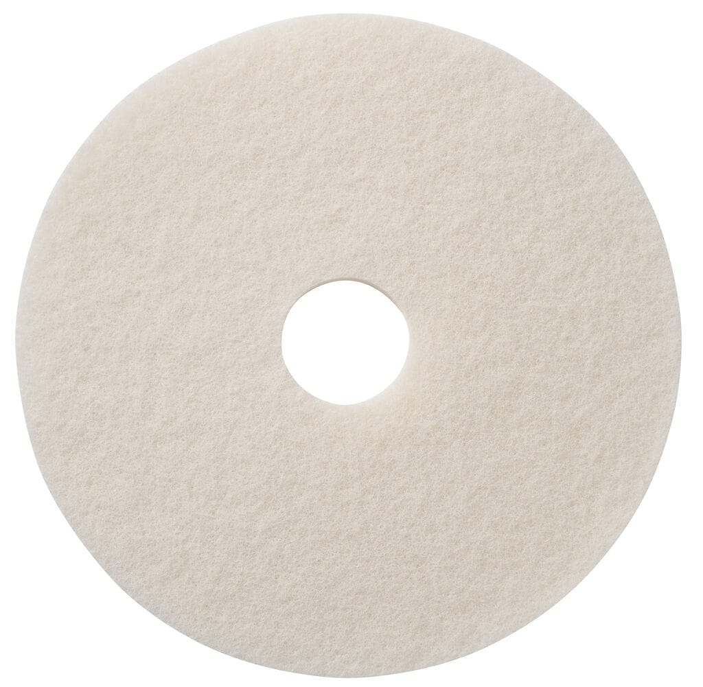 TASKI Americo Pad - White 5x - 20" / 51 cm - White - Super polishing pad