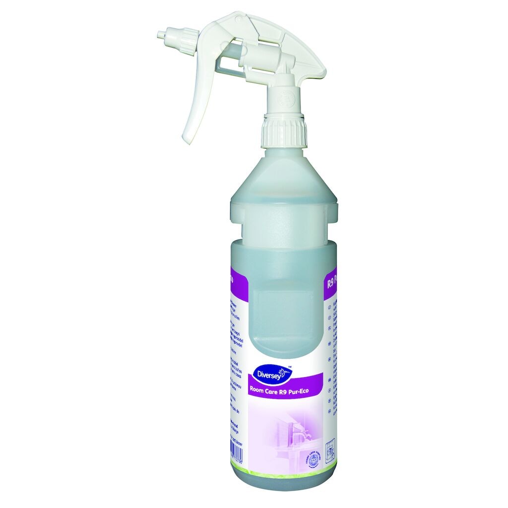 Room Care R9-plus Pur-Eco Empty Bottlekit - 750ml 6x1pc - Spray bottle 750 ml canyon foam trigger white, empty for Room Care R9 Pur-Eco