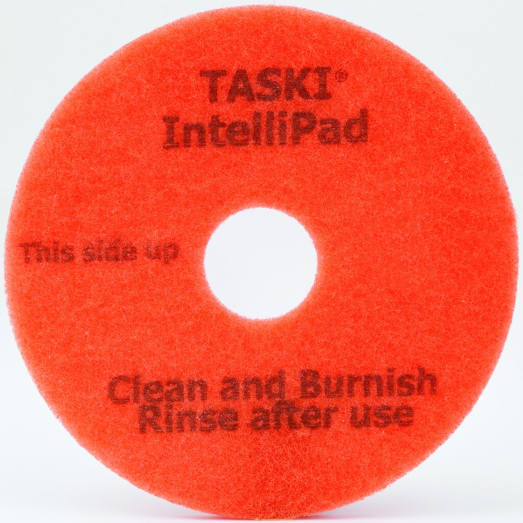 TASKI Intellipad 2x - 13" / 33 cm - Cleaning and Burnishing Pad - 2 in 1
