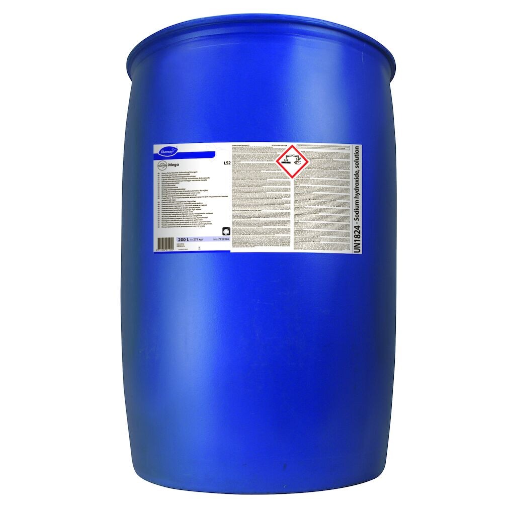 Suma Mega L52 1x200L - Mechanical ware washing detergent for soft water