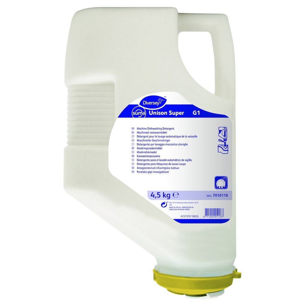 Suma Unison Super G1 3x4.5kg - Mechanical ware washing detergent for soft water