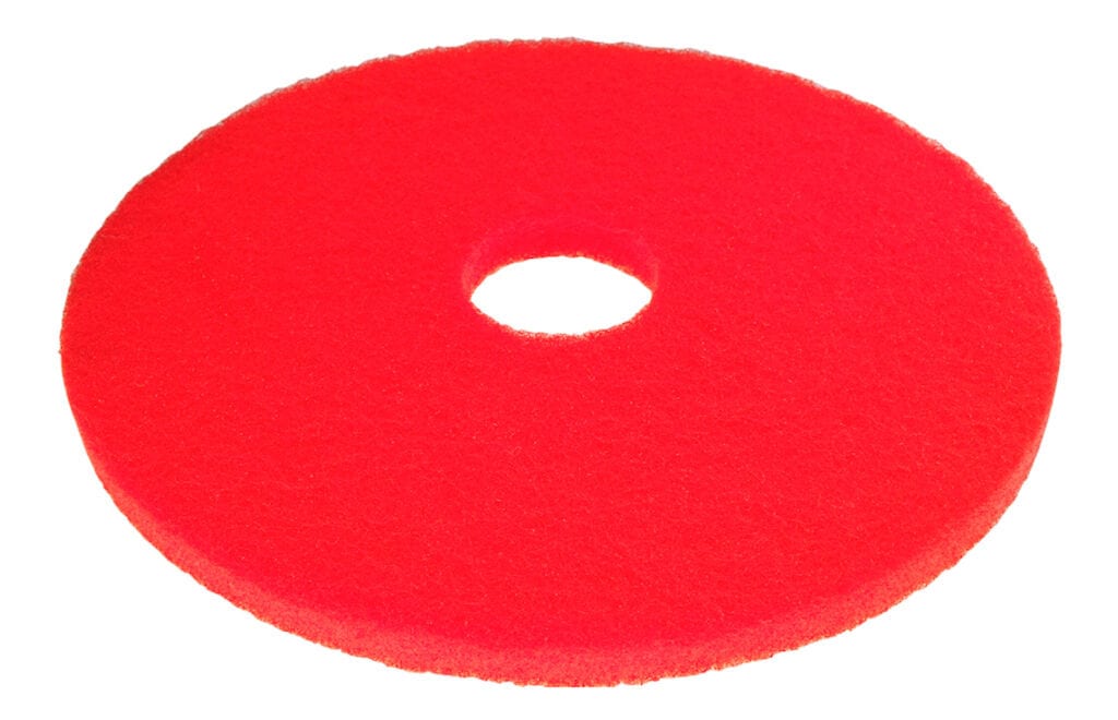 TASKI 3M Pad Red 5x - 20" / 51 cm - Red - Floor pad for use with TASKI swingo XP