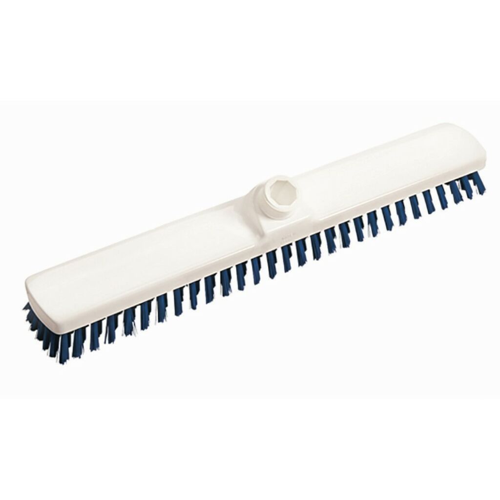 Scrubber Hard 20x1pc - 40 cm - Blue - Stiff bristled deck scrubber