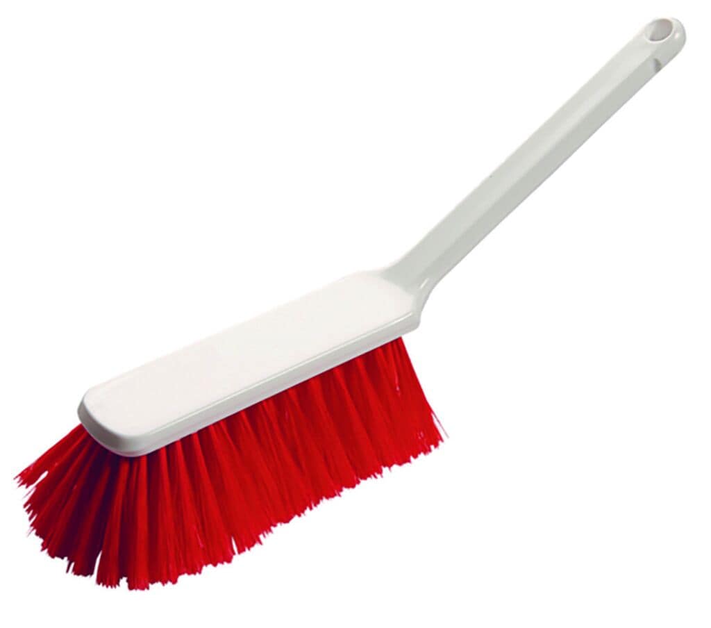 Dustpan Brush Soft 2x - Red - Soft bristle brush for dustpan