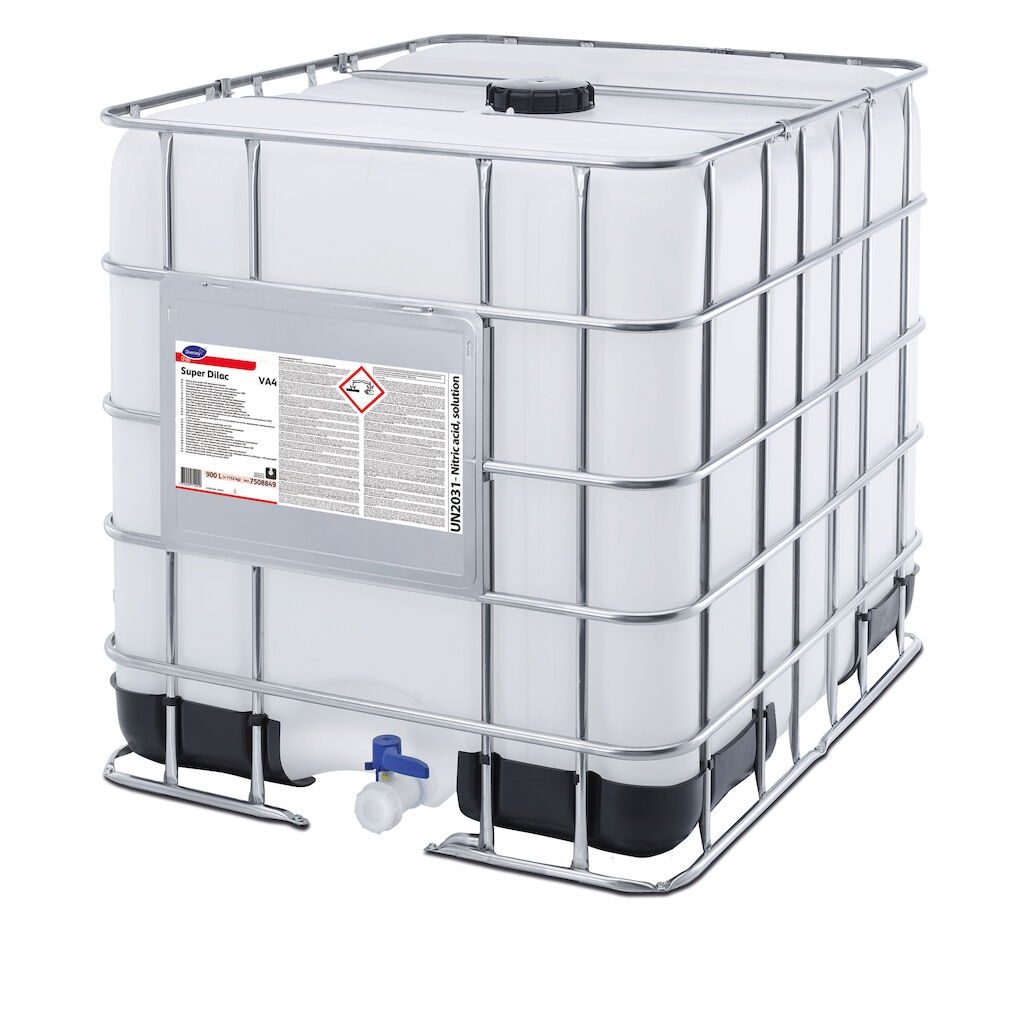 Super Dilac VA4 1x900L - Heavy duty acidic CIP detergent descaler