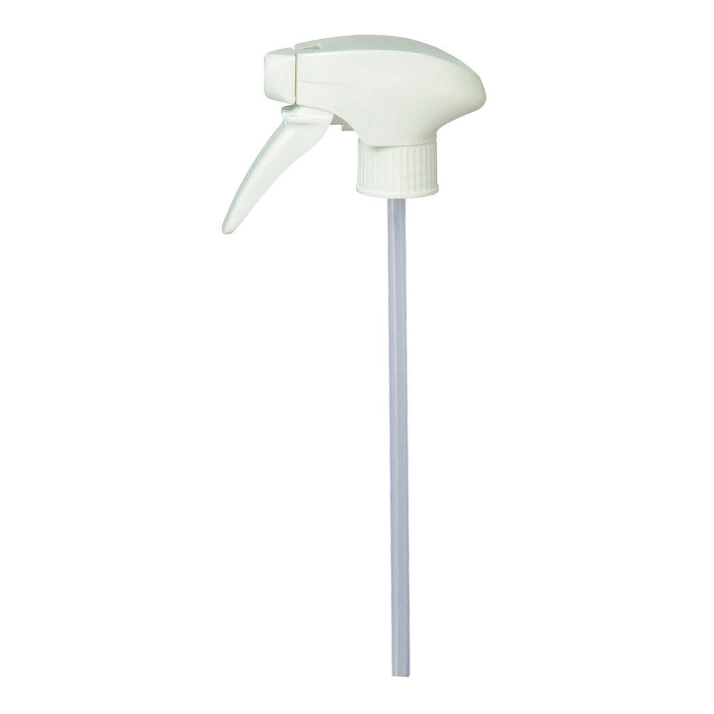 Foam trigger sprayer 1x5x1pc - White - OPUS foam trigger white, 242mm tube for RTU SpryBtl 0.75L