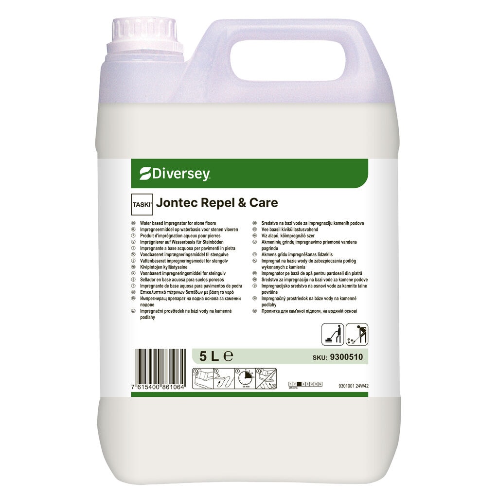 TASKI Jontec Repel & Care 2x5L - Water based impregnator for stone floors